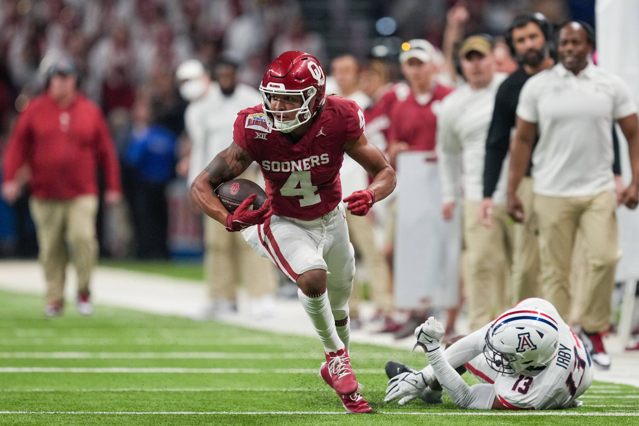 Ncaa Football: Alamo Bowl Arizona At Oklahoma