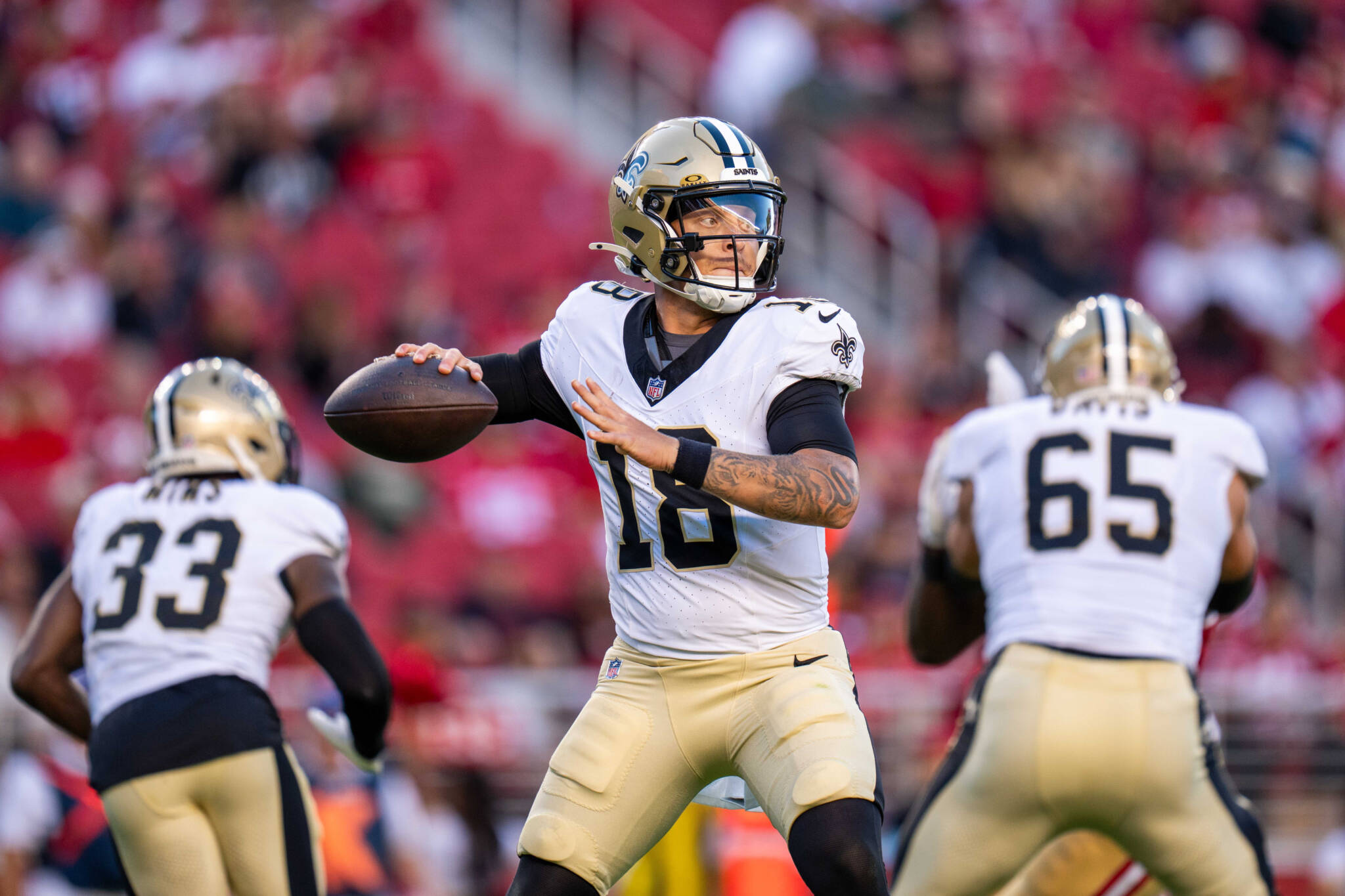 Nfl: New Orleans Saints At San Francisco 49ers