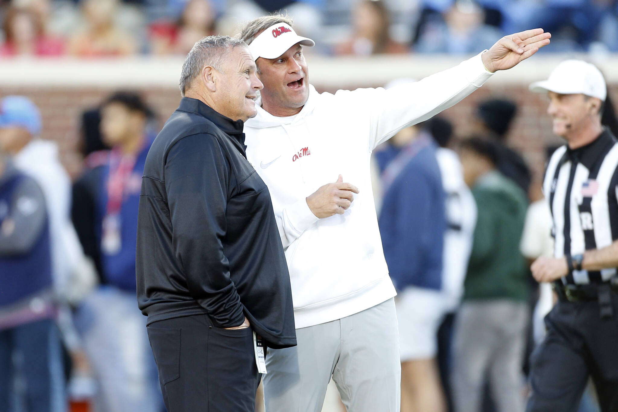 Ncaa Football: Arkansas At Mississippi