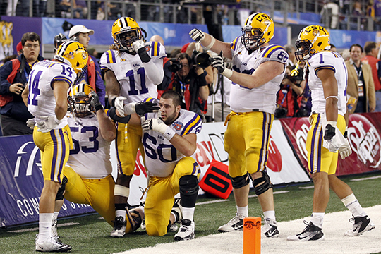 T-Bob Hebert, LSU Football