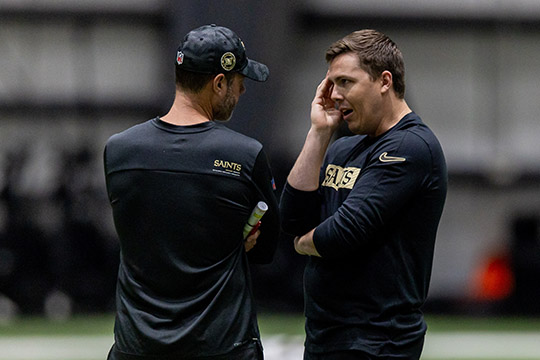 Kellen Moore, Brandon Staley