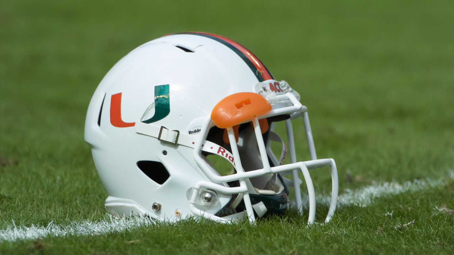 Miami Hurricanes Football Helmet