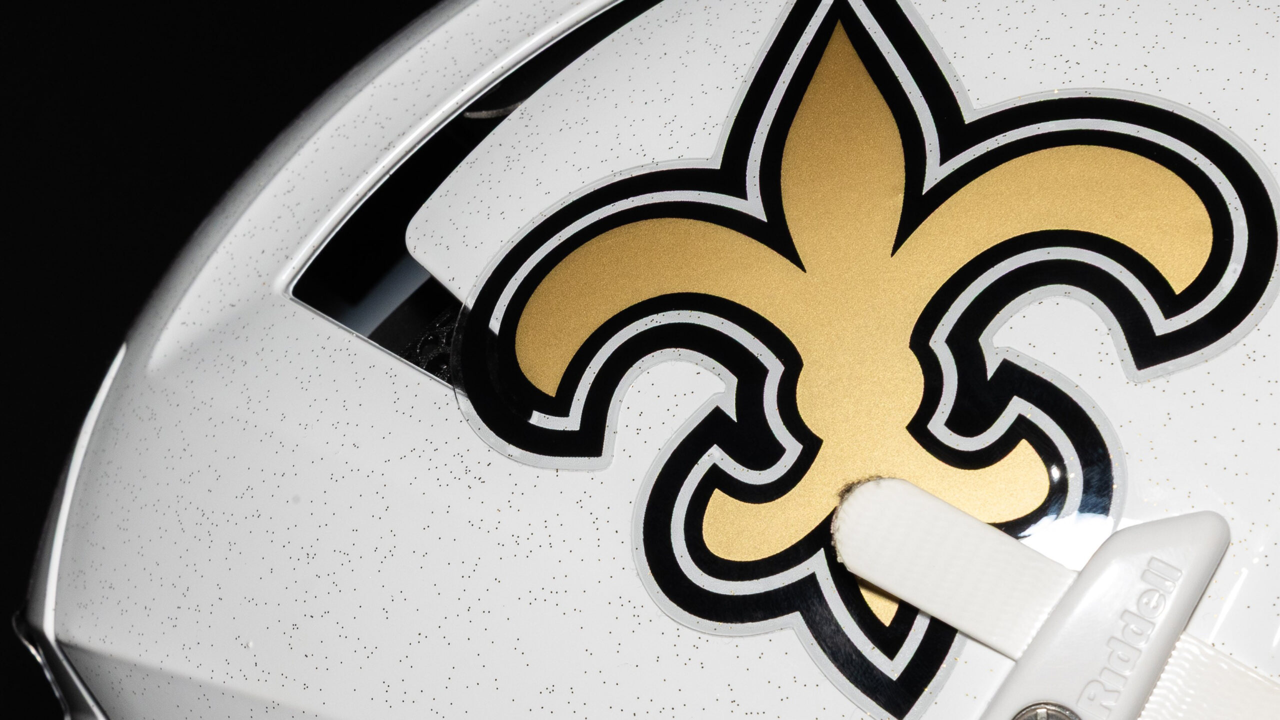 emblem on saints football helmet New Orleans Clipart SVG Officially licensed 3 x 5 flag with attached reinforced metal rings Saints football tattoo | Black